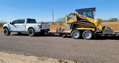 towing skid steer with f150|Quick Questions about Pulling a Skid Steer .